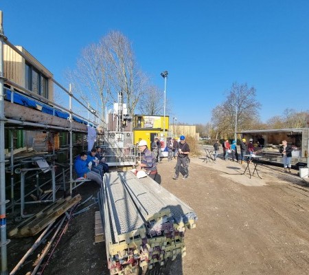 Hoogste punt bouw Middelburg bereikt