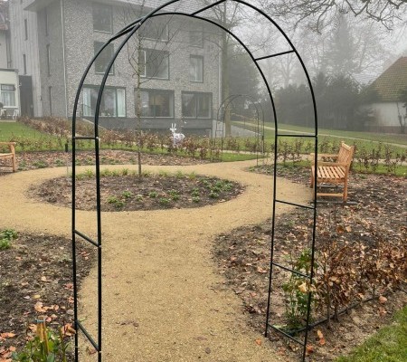 Tuin Ede klaar voor gebruik