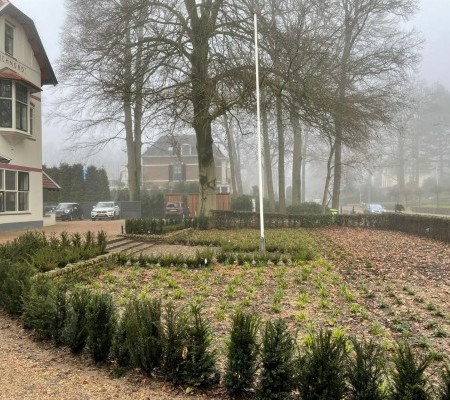 Tuin Ede klaar voor gebruik